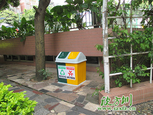 炎炎夏季,玻璃鋼垃圾桶為清遠(yuǎn)市街道帶來點(diǎn)點(diǎn)綠意