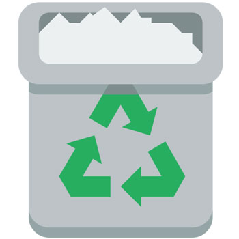 垃圾桶圖標及分類標識有哪些？