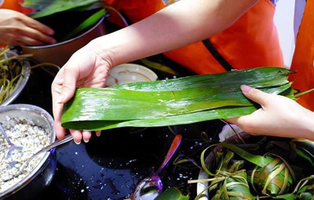 端午將至粽葉屬于什么垃圾可扔廚余垃圾桶嗎？